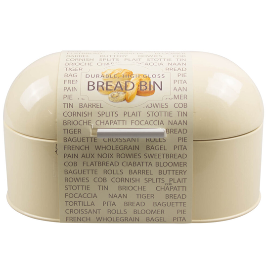 Kitchen Retro Style Dome Bread Bin Muffins Cakes Food Storage Container Cream