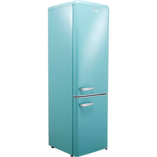 Amica FKR29653DEB 60/40 Fridge Freezer - Duck Egg Blue