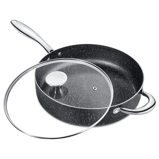 Burnside 28Cm Non-Stick Frying Pan with Lid