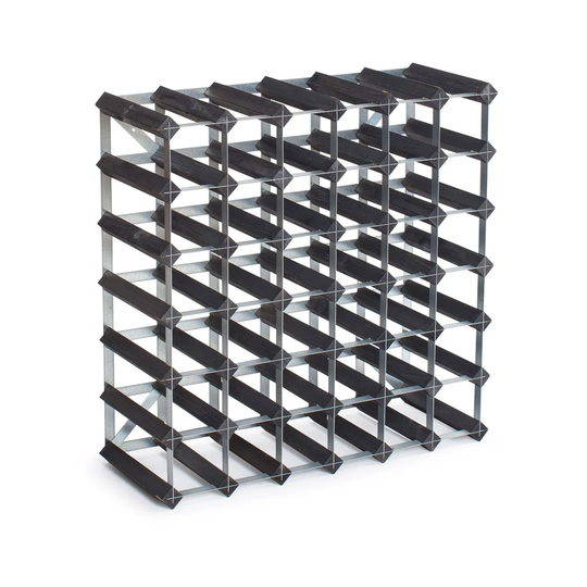 Eccleshall 42 Bottle Solid Wood Floor Wine Bottle Rack