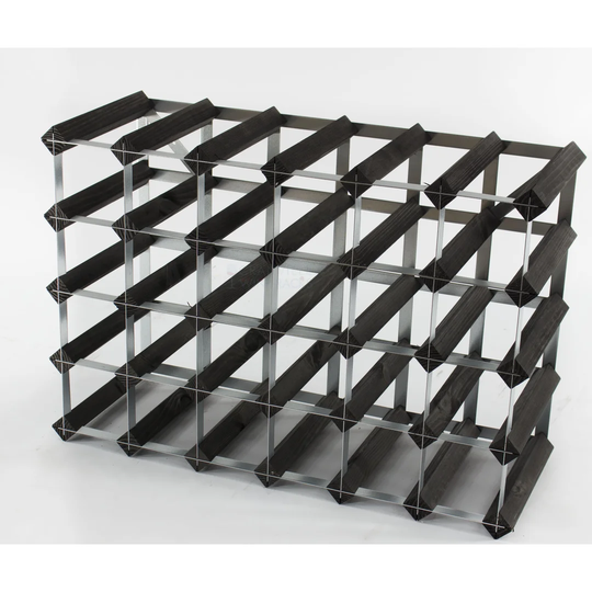 Felica 30 Bottle Floor Wine Bottle Rack