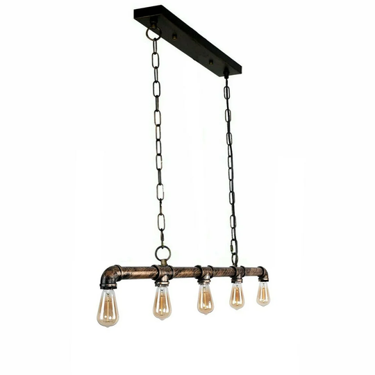 Kleinschmidt 5-Light Kitchen Island Bulb Pendant