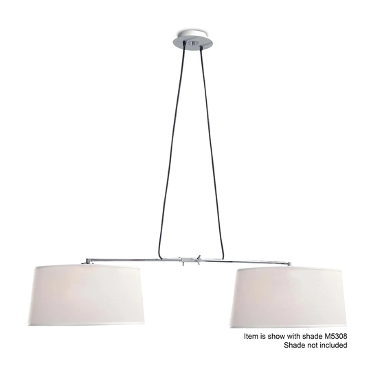 Spataro 2-Light Shaded Pendant