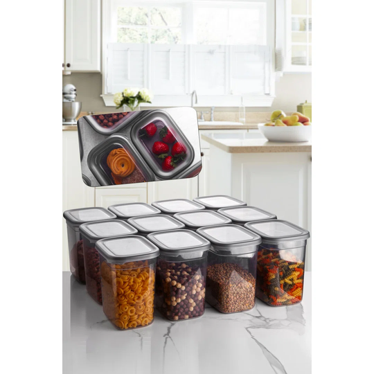 Earth 12 Container Food Storage Set