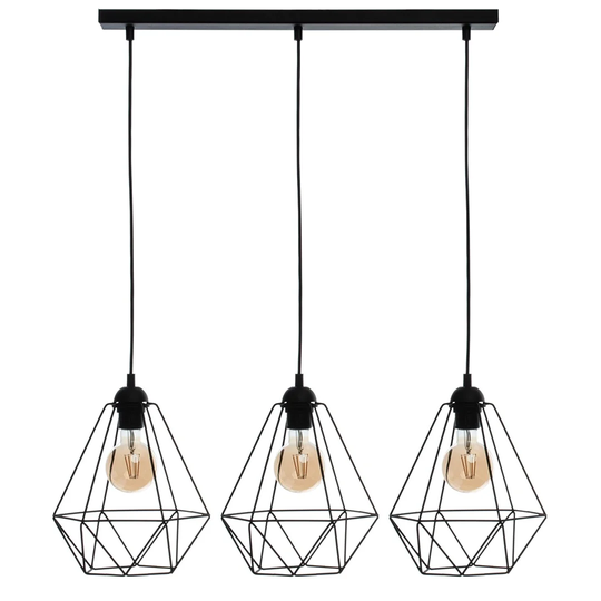 Younes 3-Light Kitchen Island Geometric Pendant