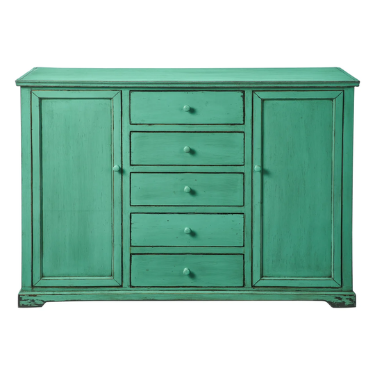 Elyssa 5 Drawers 2 Doors Sideboard