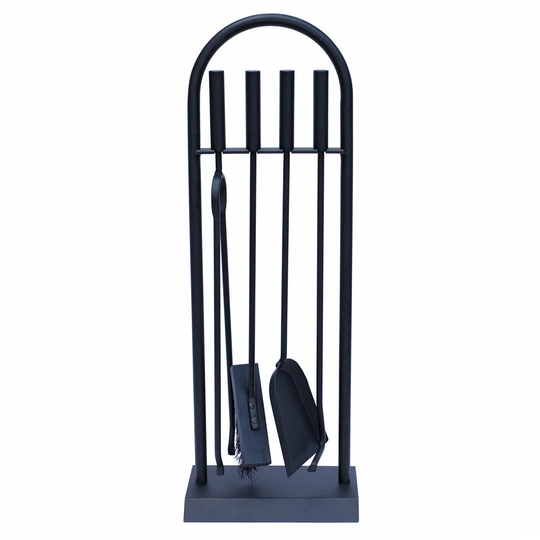 Lambeth 4 Piece Steel Fireplace Tool Set