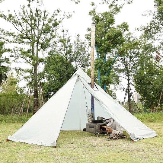 Tent Stove with Burning Portable Outdoor Stove