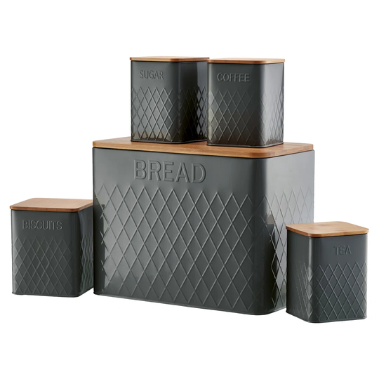 5 Piece Kitchen Canister Set