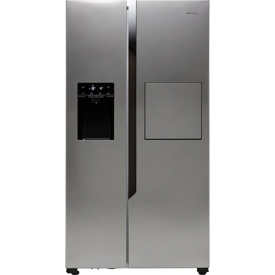 Hisense RS694N4BCF American Fridge Freezer - Stainless Steel