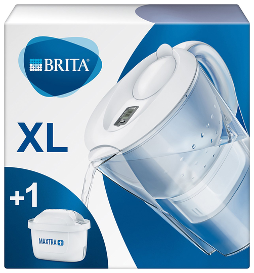 Brita Marella XL Water Filter Jug - White