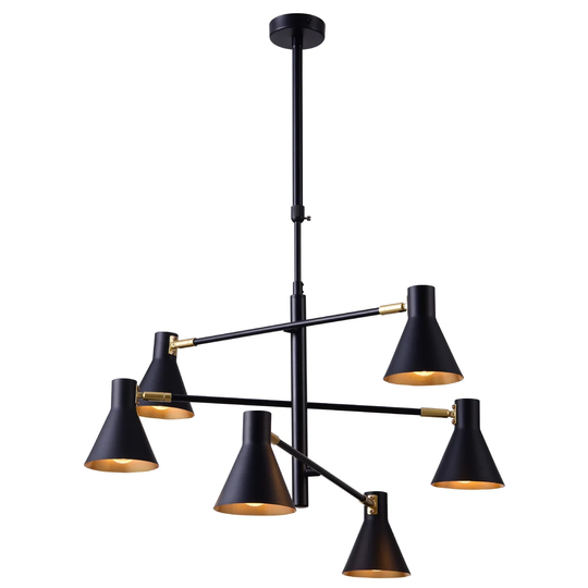 Chidsey 6-Light Geometric Chandelier