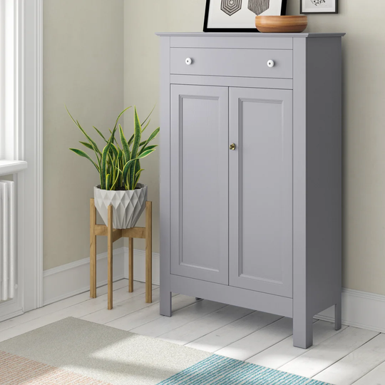 Clair 93 Cm Wide Solid Wood Highboard