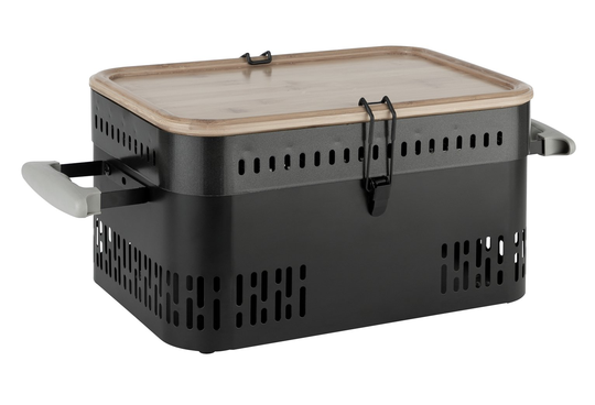 Argos Home Table Top Charcoal BBQ-Black