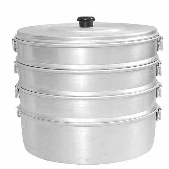 Lyra 4 Tier Momo Dumplings Steamer Pot Cooker with Lid