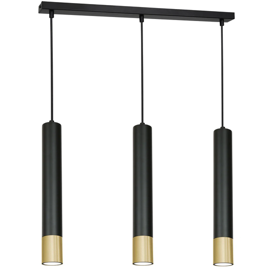 Aadu 3-Light Kitchen Island Cylinder Pendant