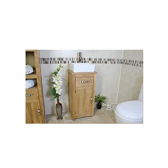 Coulombe Compact 400mm Free-Standing Single Vanity Unit