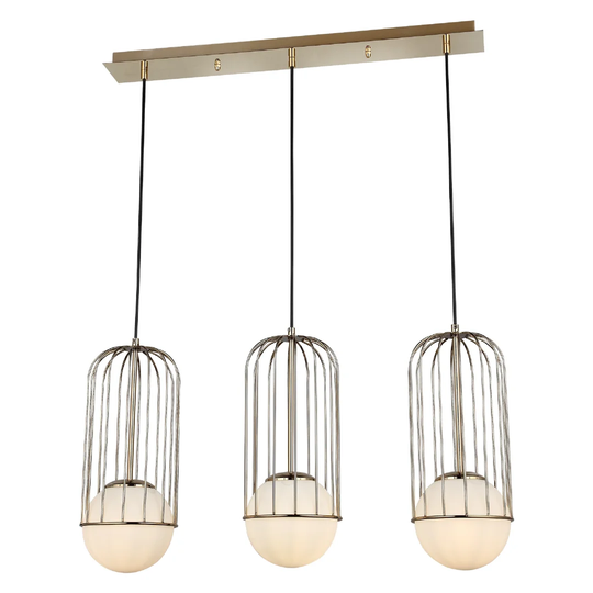Capola 3 - Light Kitchen Island Geometric Pendant