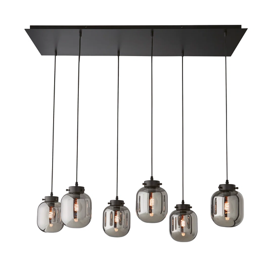 6 - Light Kitchen Island Linear Pendant