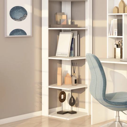 Lachrisa Corner Bookcase