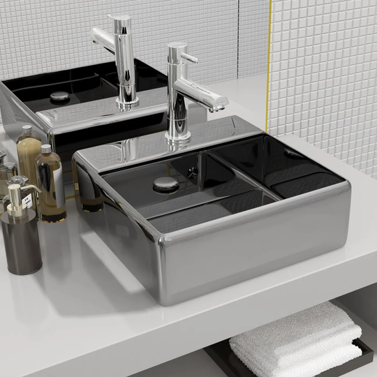 Nala Ceramic Countertop Basin