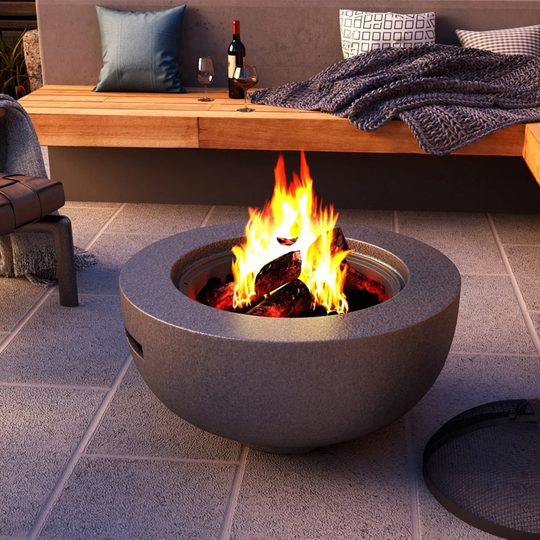 Charcoal And Wood Burning Fire Pit