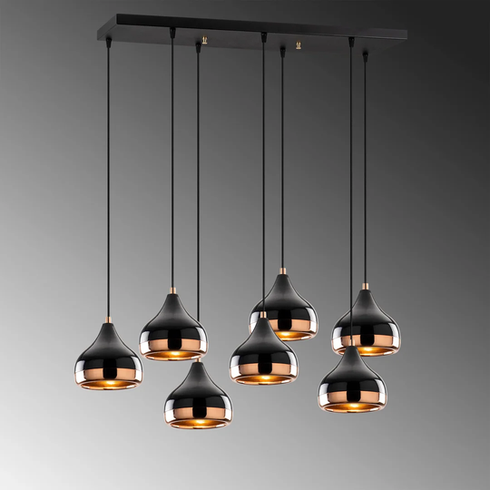 Prevost 7 - Light Kitchen Island Teardrop Pendant