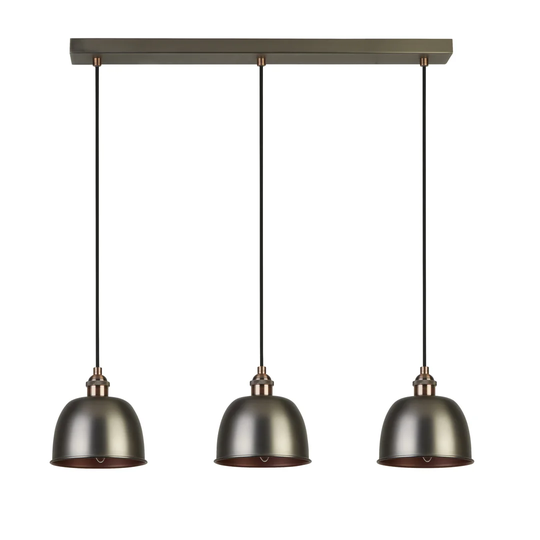 Richarson 3 - Light Kitchen Island Dome Pendant