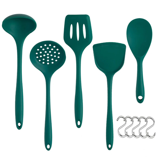 Kitchen Utensils Set, 10Pcs Silicone Cooking Utensils Set, Heat Resistant Set, Cooking Utensils For Non Stick Pans,Silicone Spatulas For Cooking Kitch