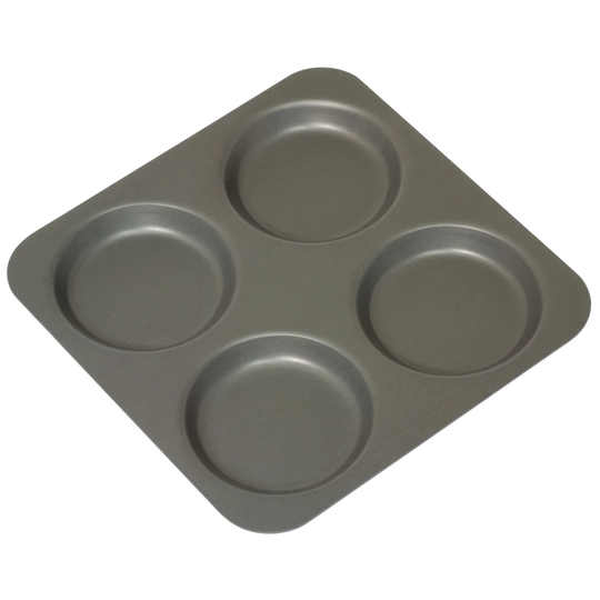 Non-Stick 4 Cup Pudding Tray