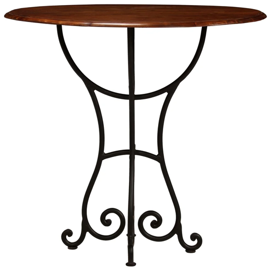 Leininger Solid Acacia Wood Dining Table