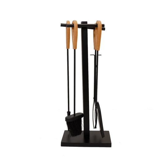 Sharpley 5 Piece Iron Fireplace Tool Set