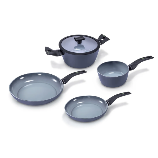 Aria 5 Piece Aluminium Non Stick Cookware Set