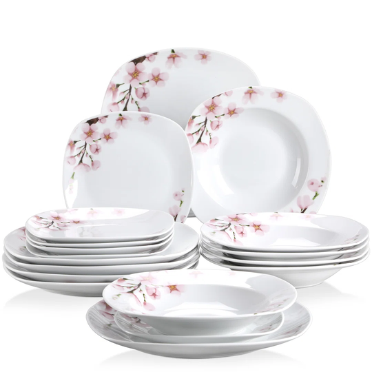 Annic 18 Piece Dinnerware Set, Service for 6