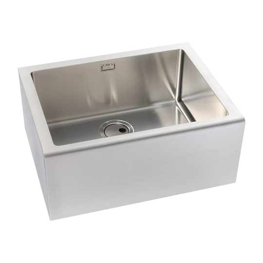Belfast Stainless Single Bowl Farmhouse Kitchen Sink