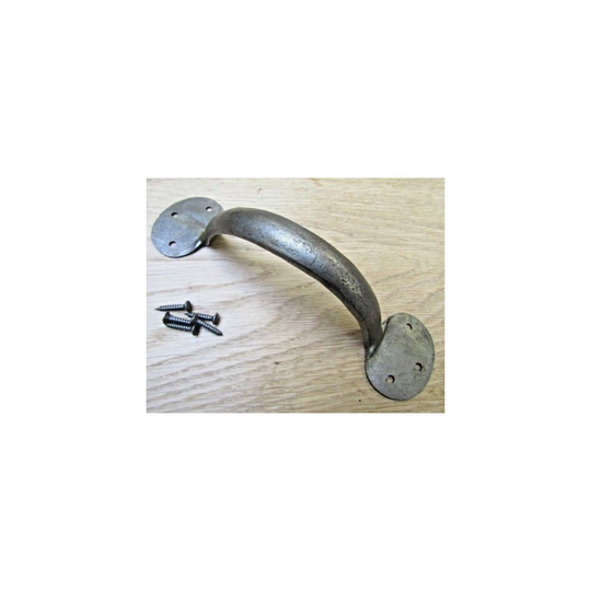 Hand Forged Bean/Penny Handle Antique Iron 12"