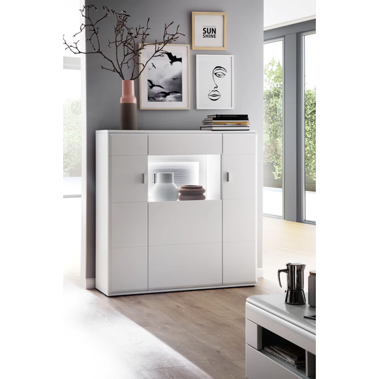 Amora 120Cm Wide Highboard