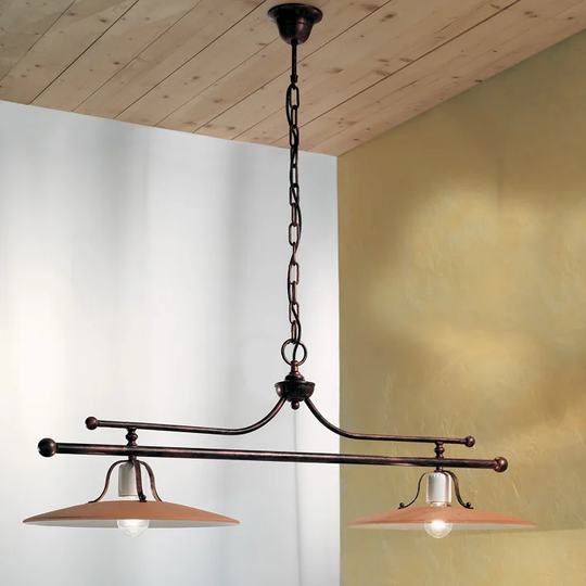 Marjorie 2-Light Kitchen Island Pendant