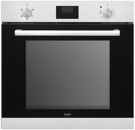 Bush RLSFOX Built in Single Electric Oven - Silver