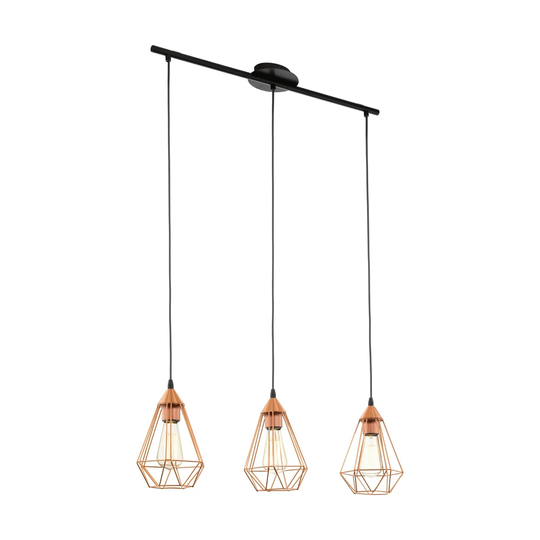 Freya 3 - Light Kitchen Island Geometric Pendant