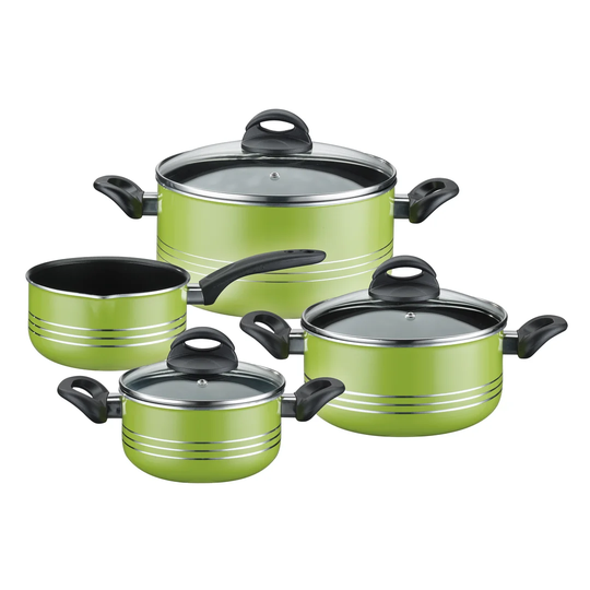Milano 7 Piece Aluminium Non-Stick Cookware Set