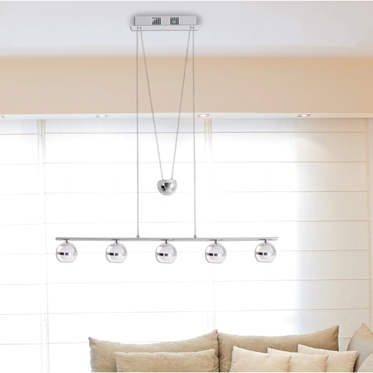 Rizokarpaso 5-Light LED Kitchen Island Pendant