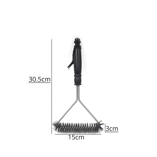 (H) Grill Brush and Scraper, Best BBQ Cleaner, Perfect Tools for All Grill Types, Including Weber, Ideal Barbecue Accessories
