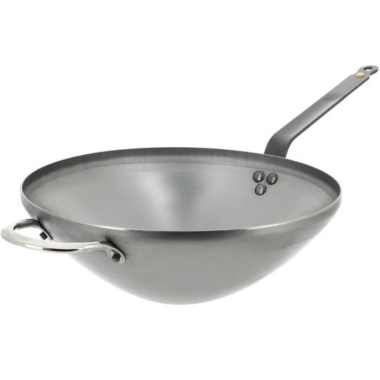 Mineral B 32cm Non-Stick Iron Wok