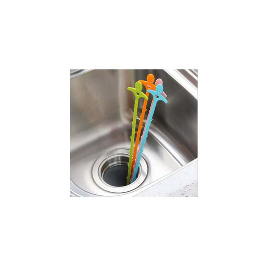 BWD Drain UnBlocker Tool Hair Remover Sink Bend Snake Catcher