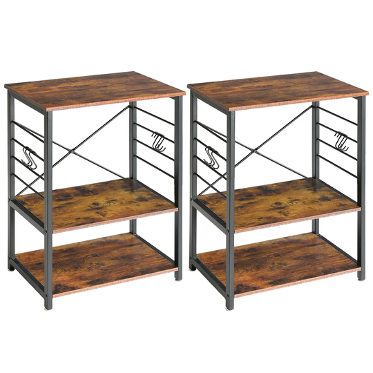 Godines 90cm 3 shelf Shelving Unit