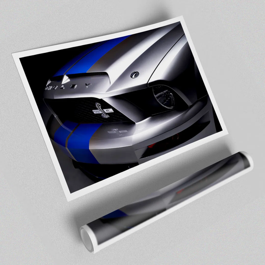 Shelby Mustang Grill Transport - Unframed Photograph Print on Paper