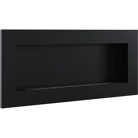 Wall-Mounted Ethanol Fireplace Delta2 Black