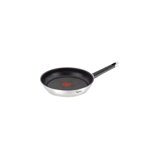 Pan Tefal E82402 Ø 20 cm Stainless steel Black