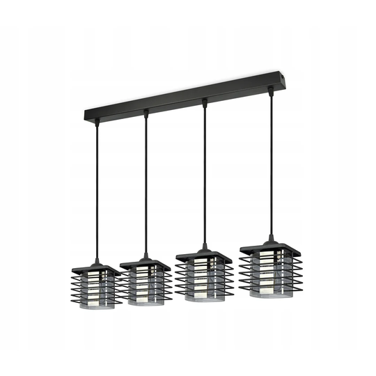 Booher 4 - Light Kitchen Island Linear Pendant
